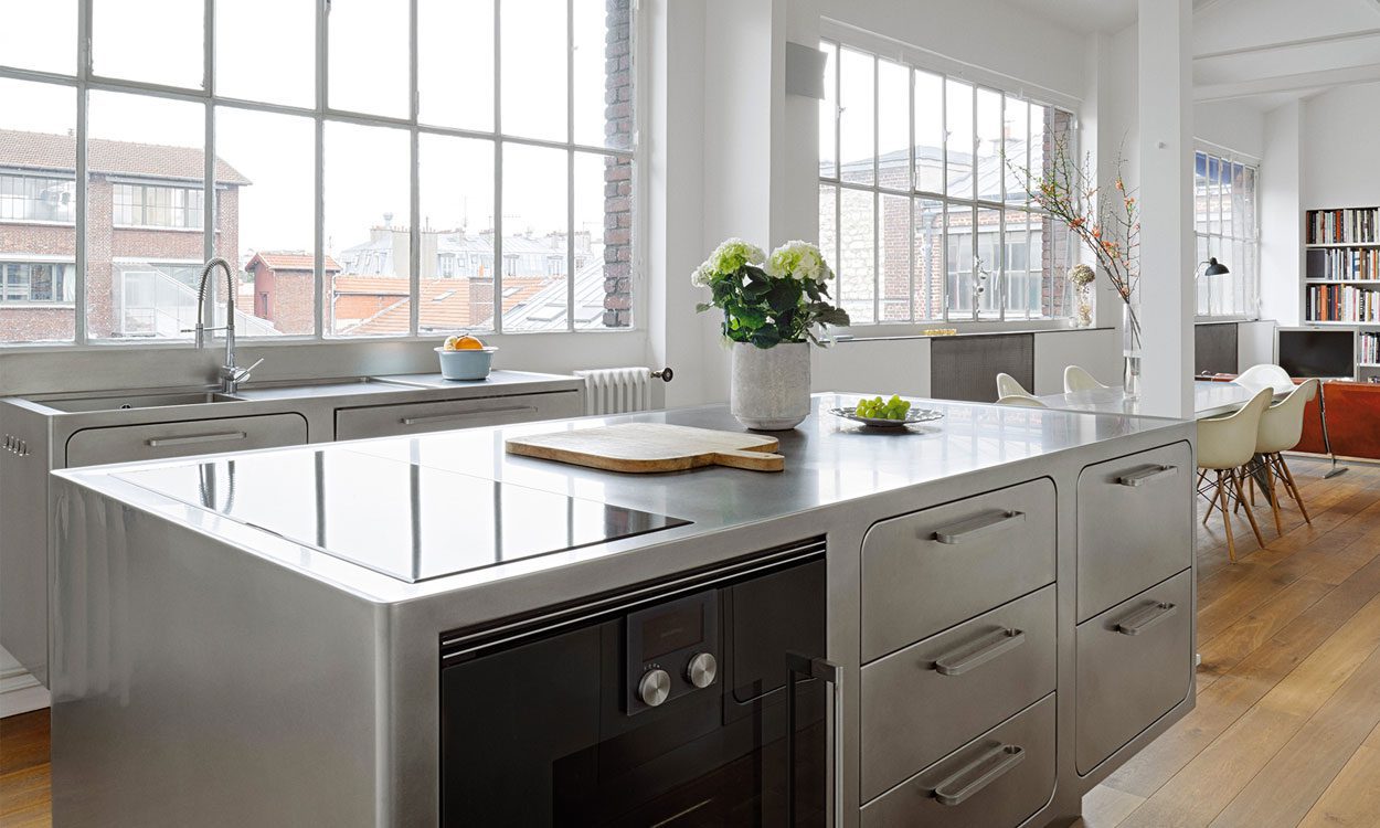abimis cucine su misura in acciaio inox