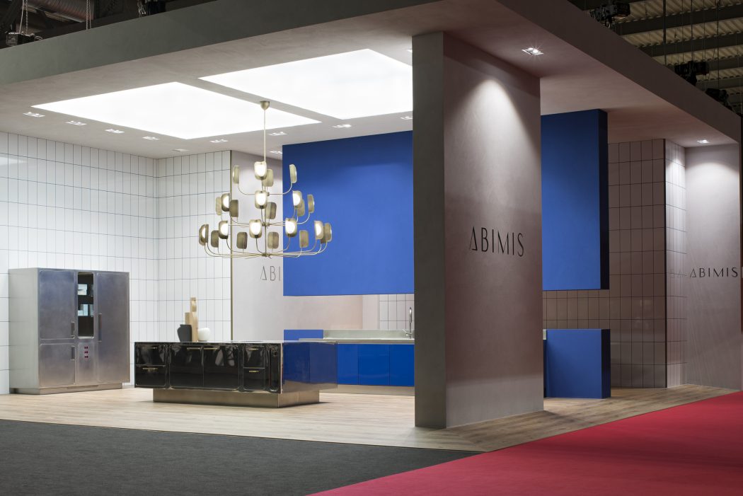 Cucina in acciaio inox di design