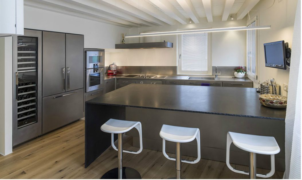 Cucina professionale ad uso domestico