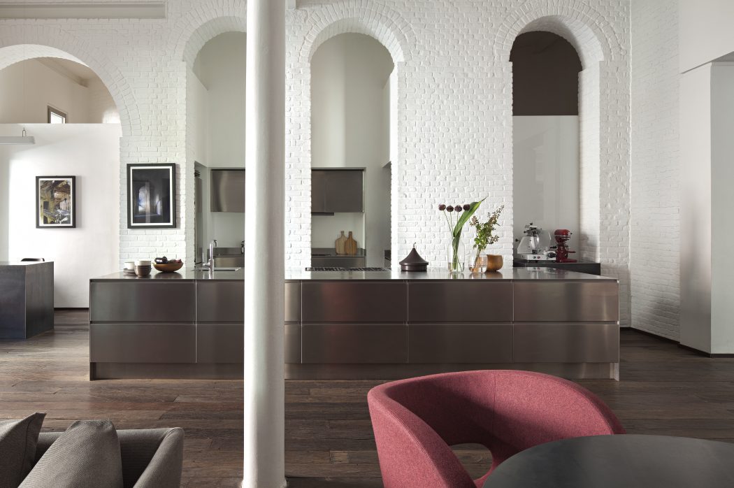 Cucina di lusso con isola