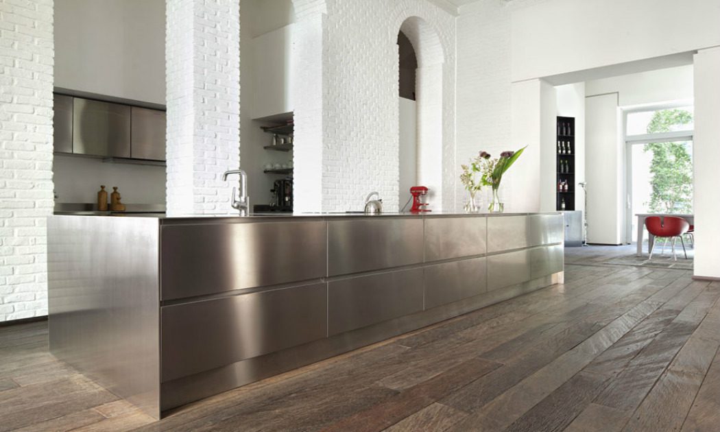 Cucina di lusso con isola