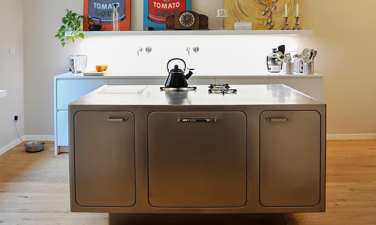 bespoke stainless steel kitchens