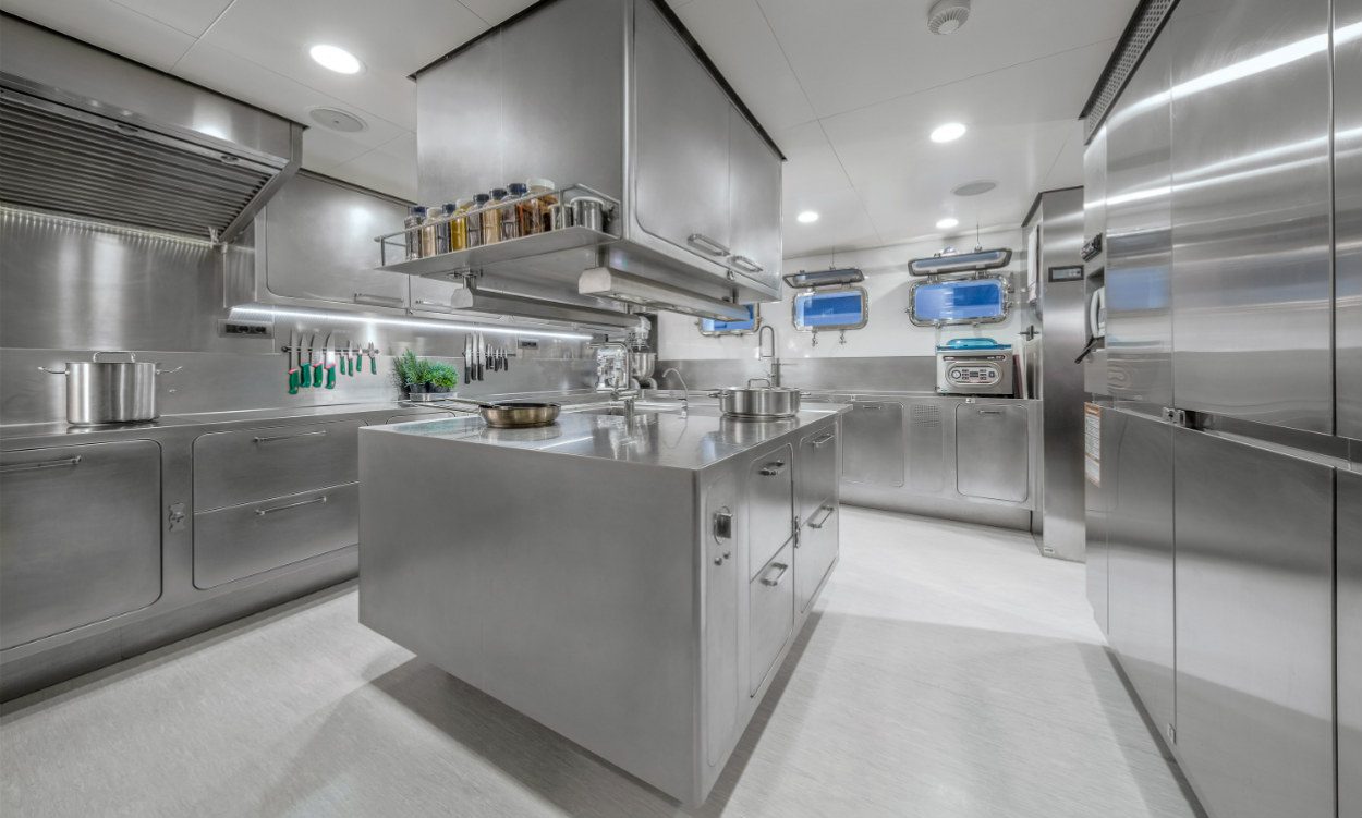Cucina per yacht